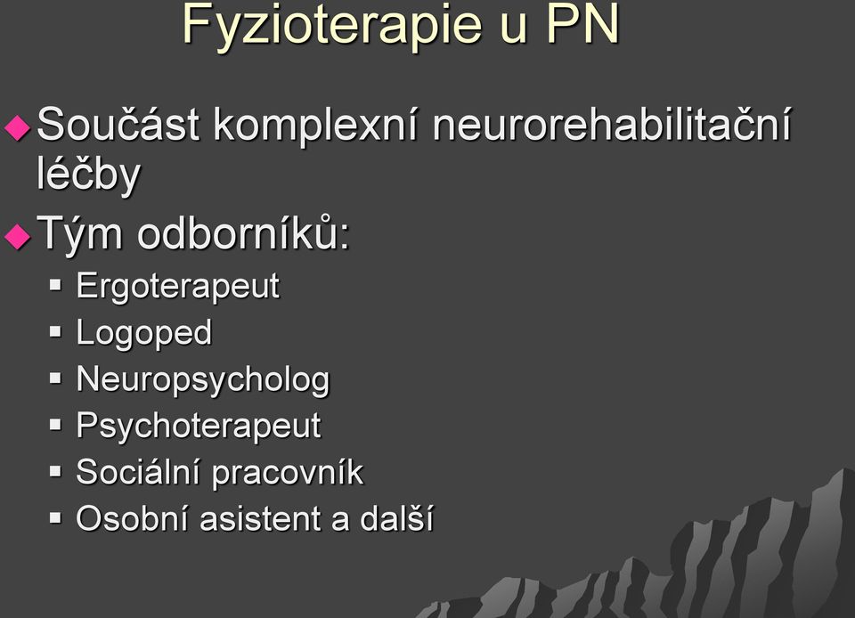 Ergoterapeut Logoped Neuropsycholog