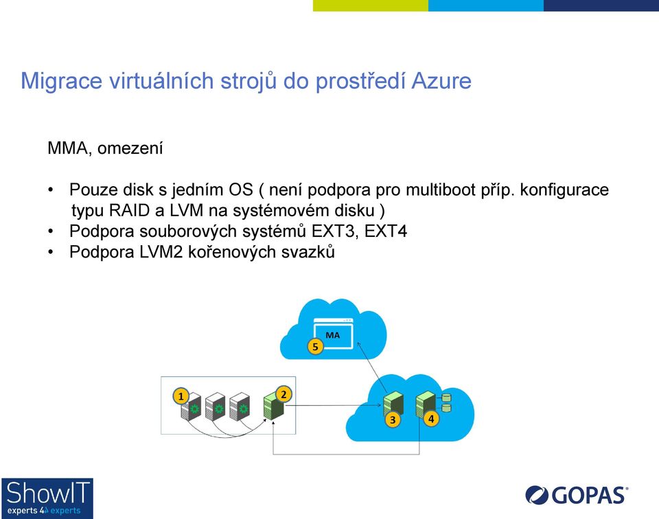 konfigurace typu RAID a LVM na systémovém disku ) Podpora