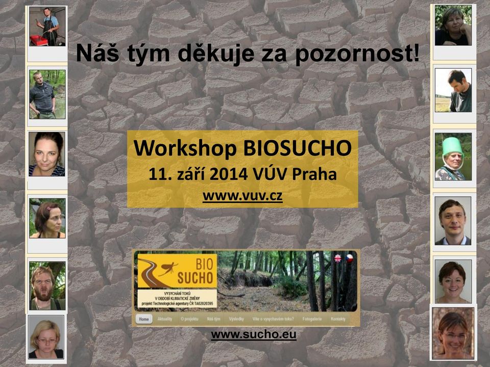 Workshop BIOSUCHO 11.