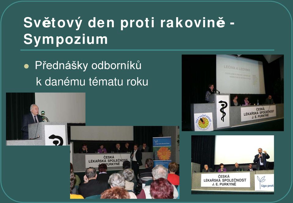 Sympozium Přednášky