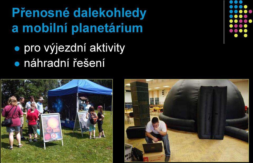 mobilní planetárium