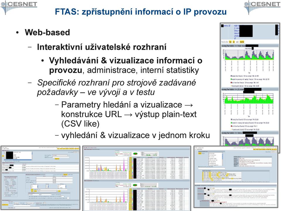 Specifické rozhraní pro strojově zadávané požadavky ve vývoji a v testu Parametry