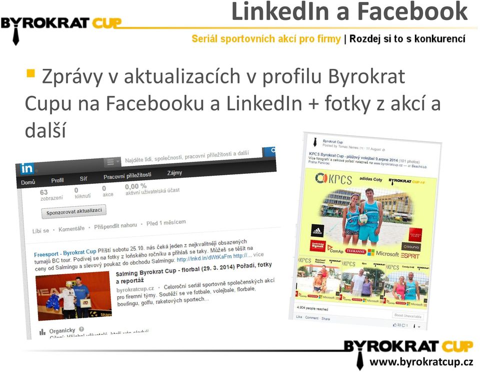 Byrokrat Cupu na Facebooku a