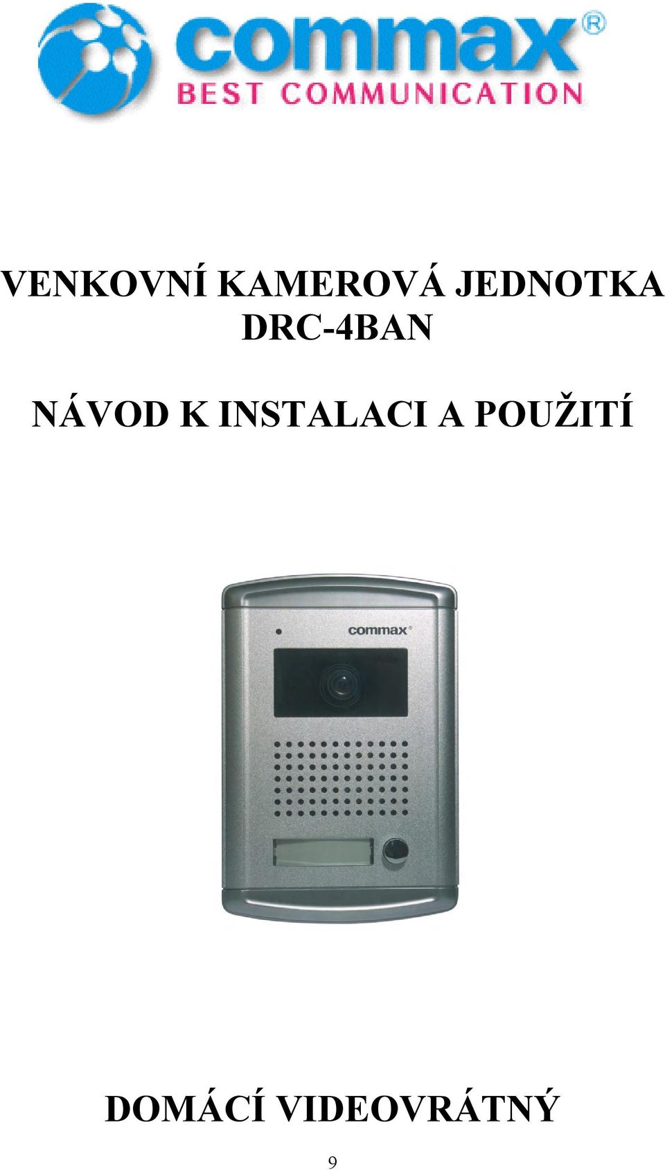 NÁVOD K INSTALACI A