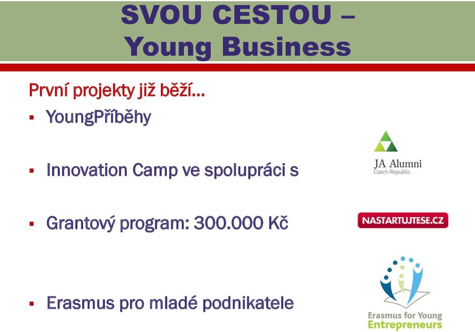 Camp ve spolupráci s Grantový program: