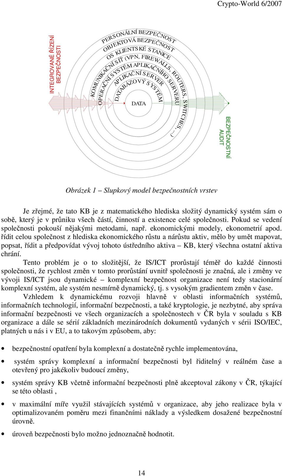 systém sám o sobě, který je v průniku všech částí, činností a existence celé společnosti. Pokud se vedení společnosti pokouší nějakými metodami, např. ekonomickými modely, ekonometrií apod.