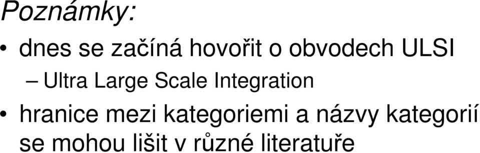 Integration hranice mezi kategoriemi a