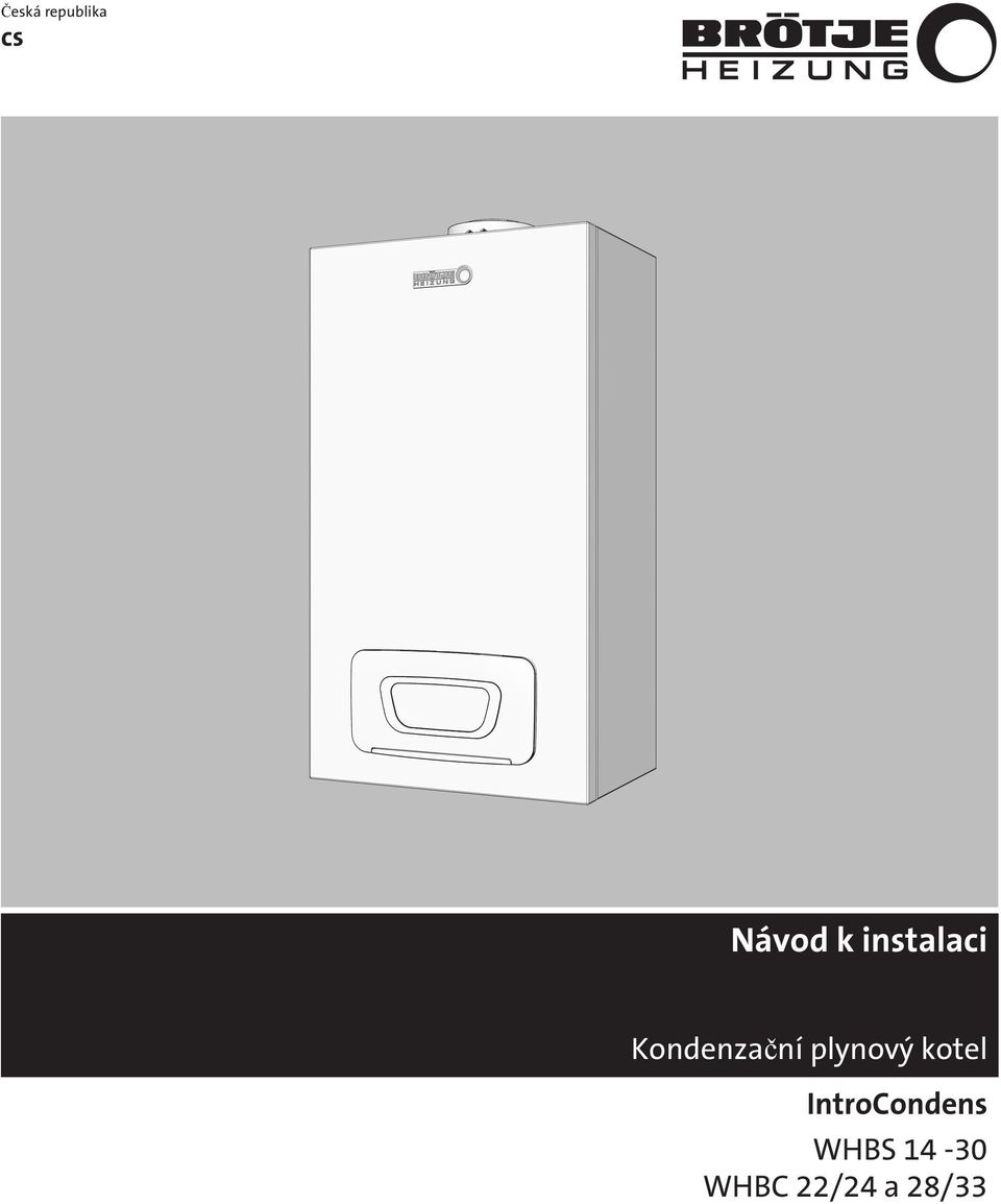 plynový kotel IntroCondens