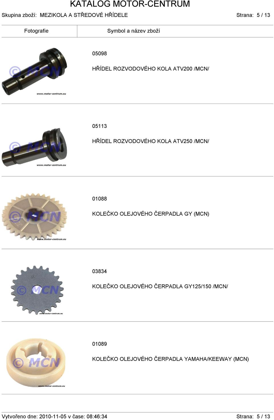 ČERPADLA GY (MCN) 03834 KOLEČKO OLEJOVÉHO ČERPADLA GY125/150 /MCN/ 01089 KOLEČKO