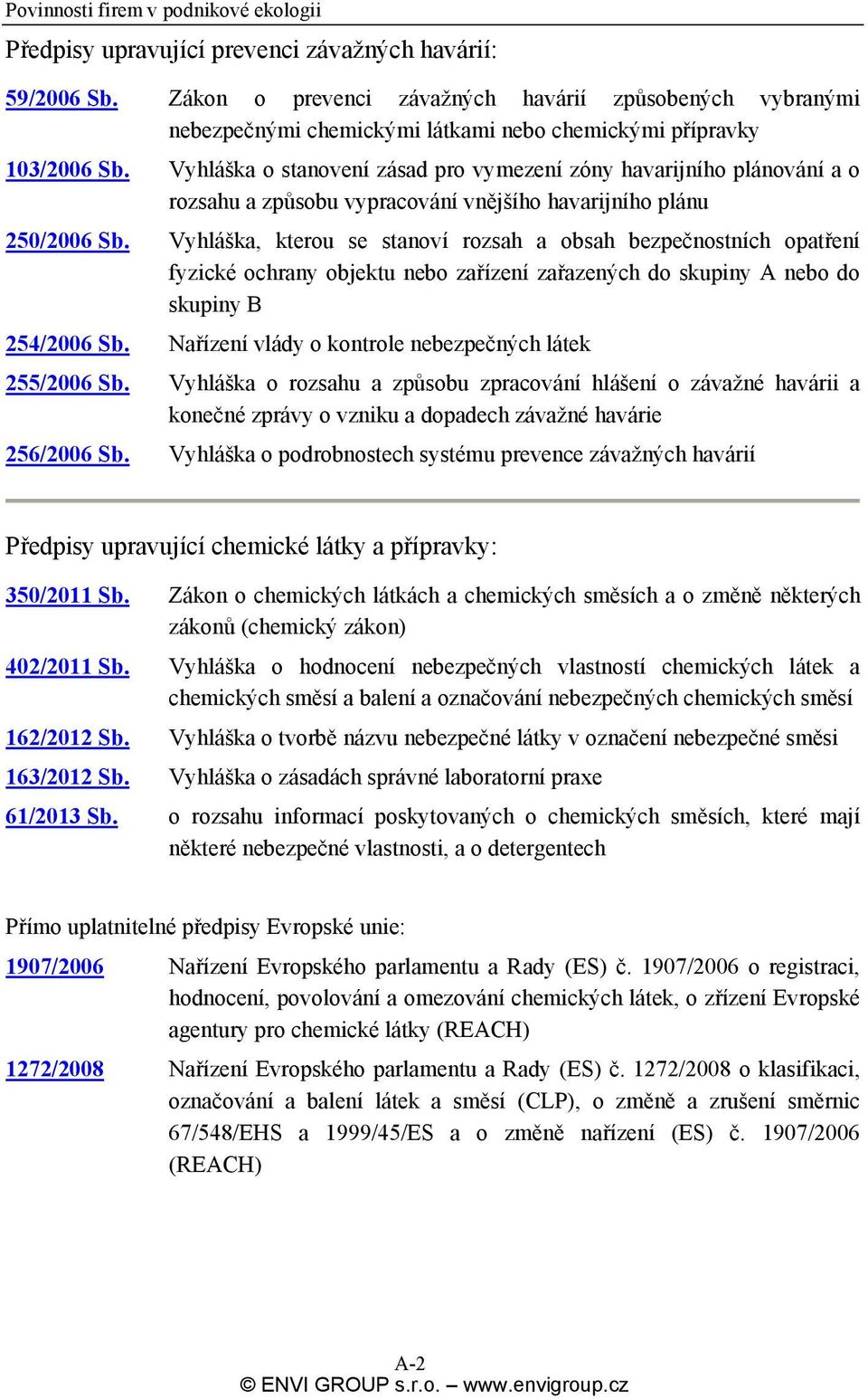 Vyhláška, kterou se stanoví rozsah a obsah bezpečnostních opatření fyzické ochrany objektu nebo zařízení zařazených do skupiny A nebo do skupiny B 254/2006 Sb.