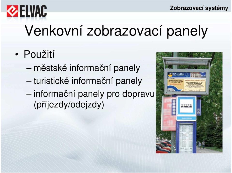 turistické informační panely