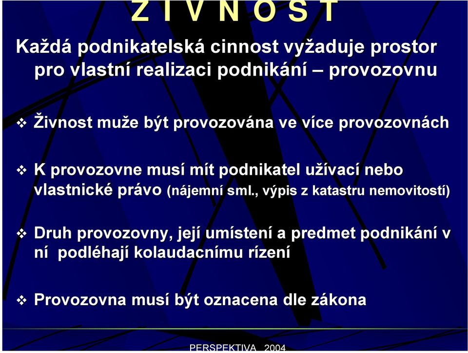 nebo vlastnické právo (nájemní sml sml.