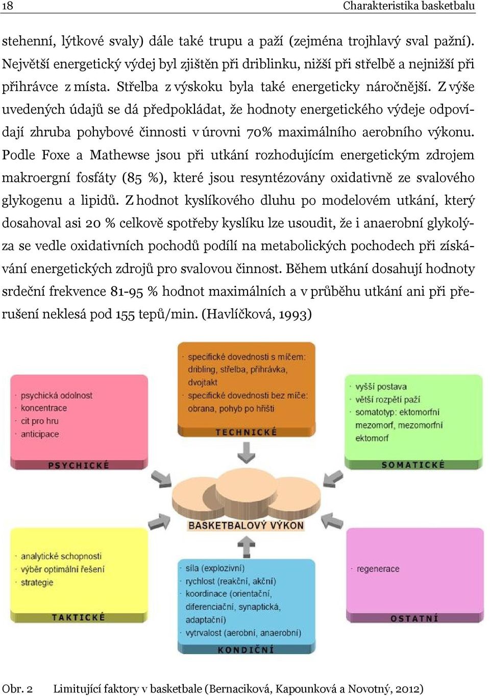 Z výše uvedených údajů se dá předpokládat, že hodnoty energetického výdeje odpovídají zhruba pohybové činnosti v úrovni 70% maximálního aerobního výkonu.