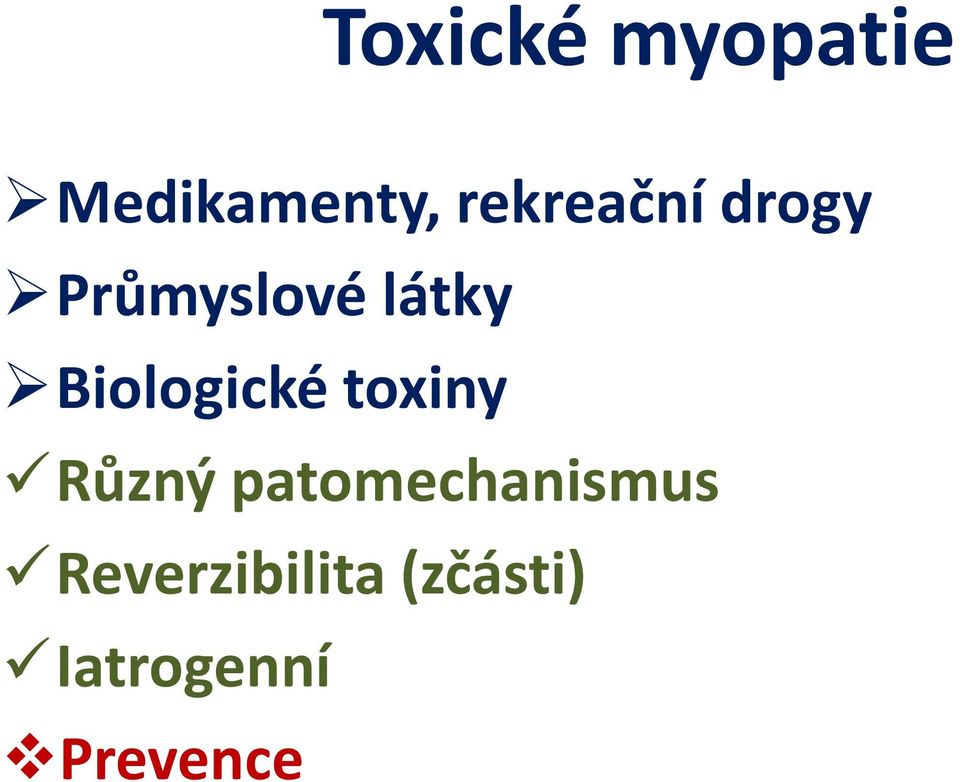 Biologické toxiny Různý