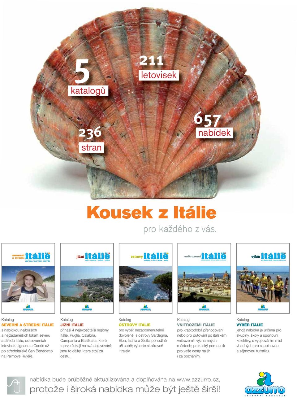 nabídka bude průběžně aktualizována a doplňována
