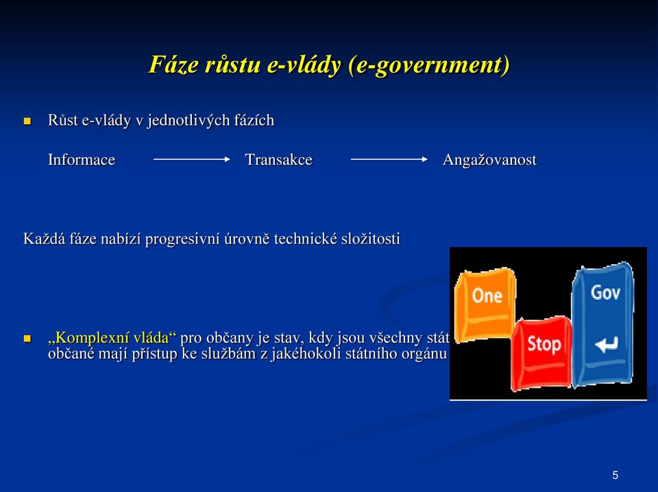 složitosti Komplexní vláda pro občany je stav, kdy jsou všechny státní orgány