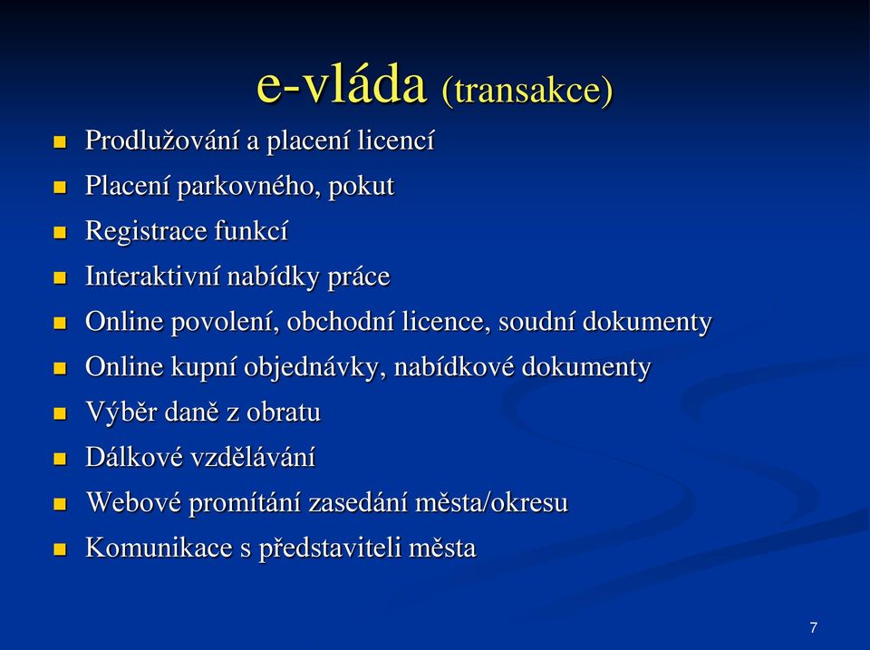 soudní dokumenty Online kupní objednávky, nabídkové dokumenty Výběr daně z obratu