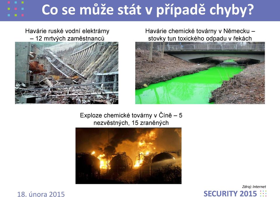 Havárie chemické továrny v Německu stovky tun toxického