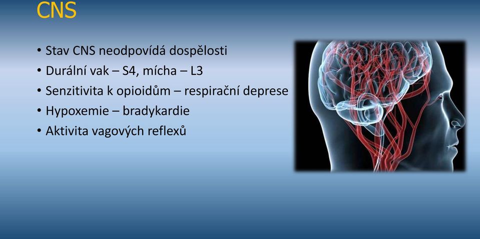k opioidům respirační deprese