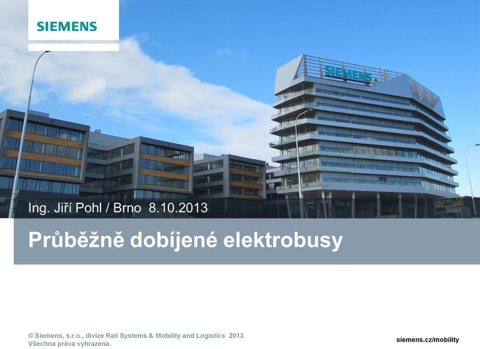 Mobility and Logistics 2013