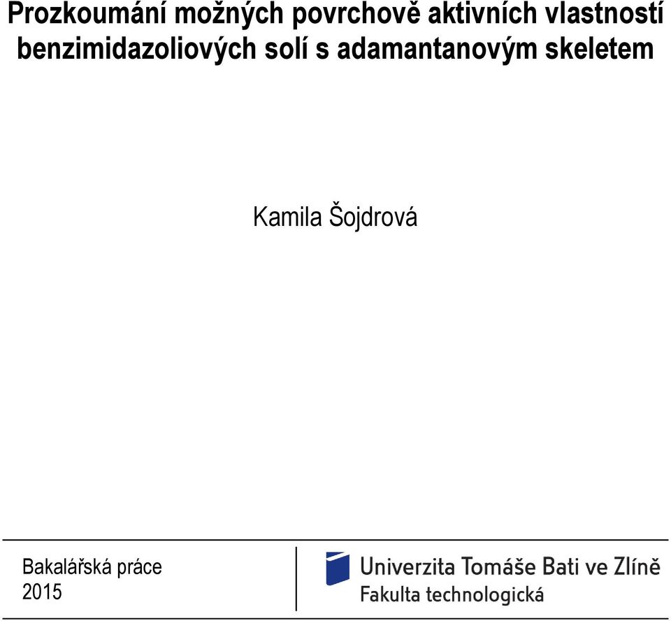 benzimidazoliových solí s