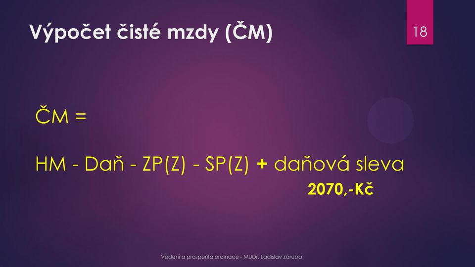 Daň - ZP(Z) - SP(Z)