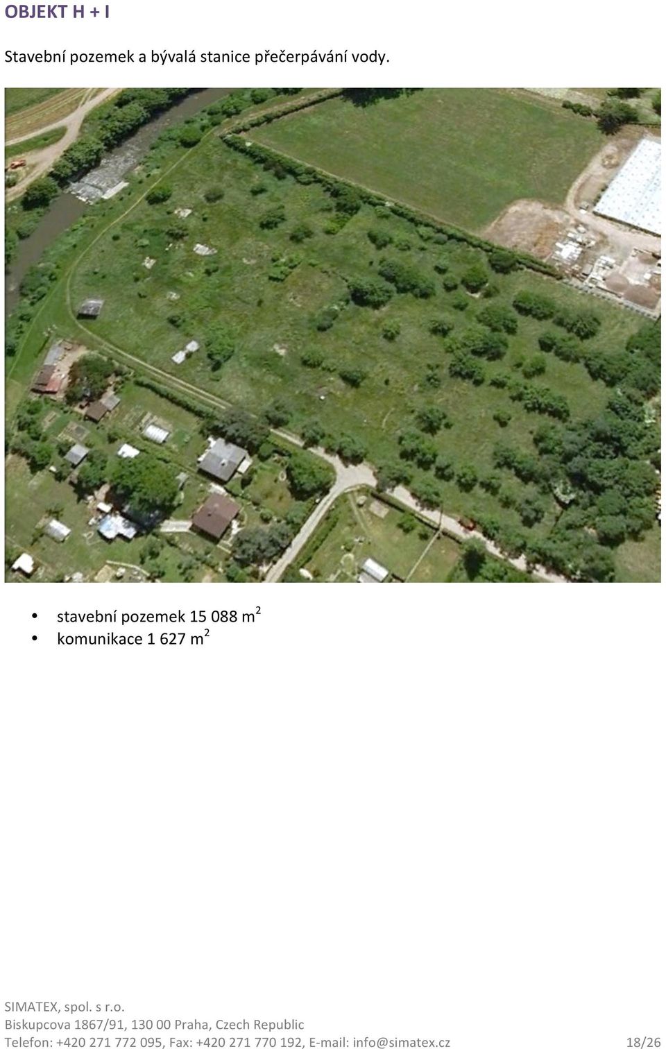 vody. stavební pozemek 15 088