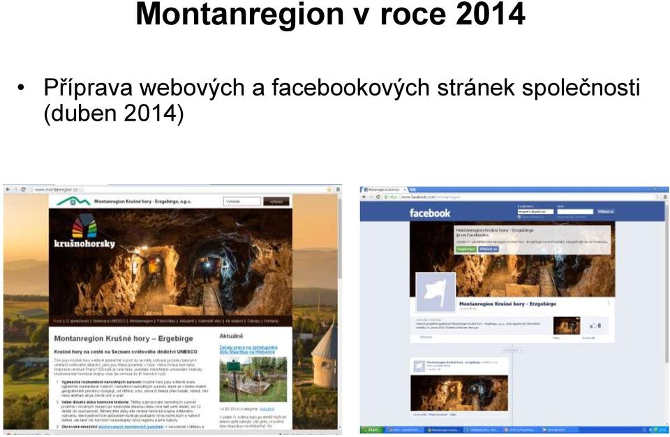 a facebookových