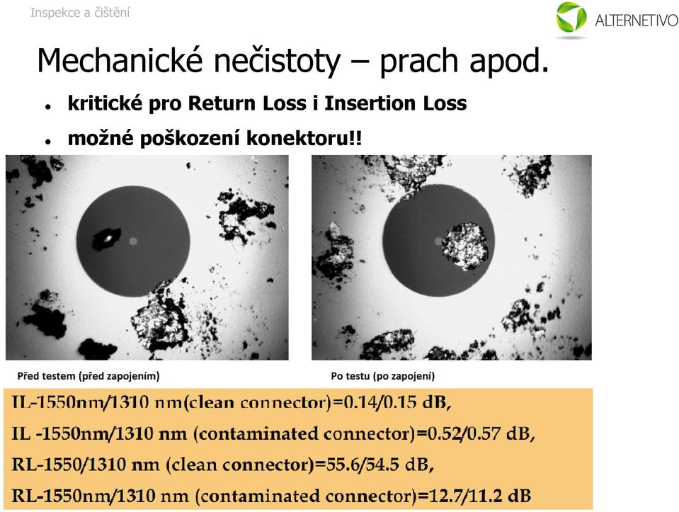 kritické pro Return Loss