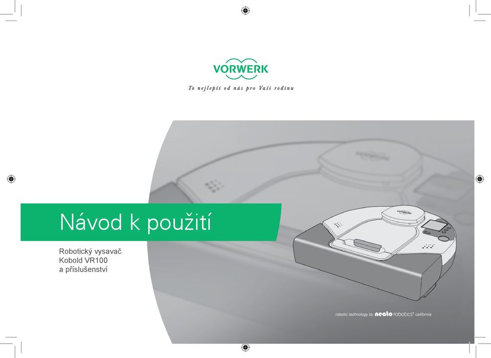 Návod k použití. Robotický vysavač Kobold VR100 a příslušenství - PDF Free  Download