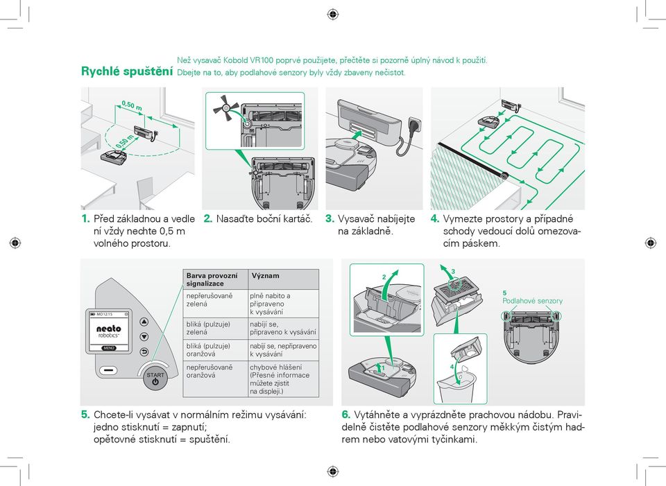 Návod k použití. Robotický vysavač Kobold VR100 a příslušenství - PDF Free  Download