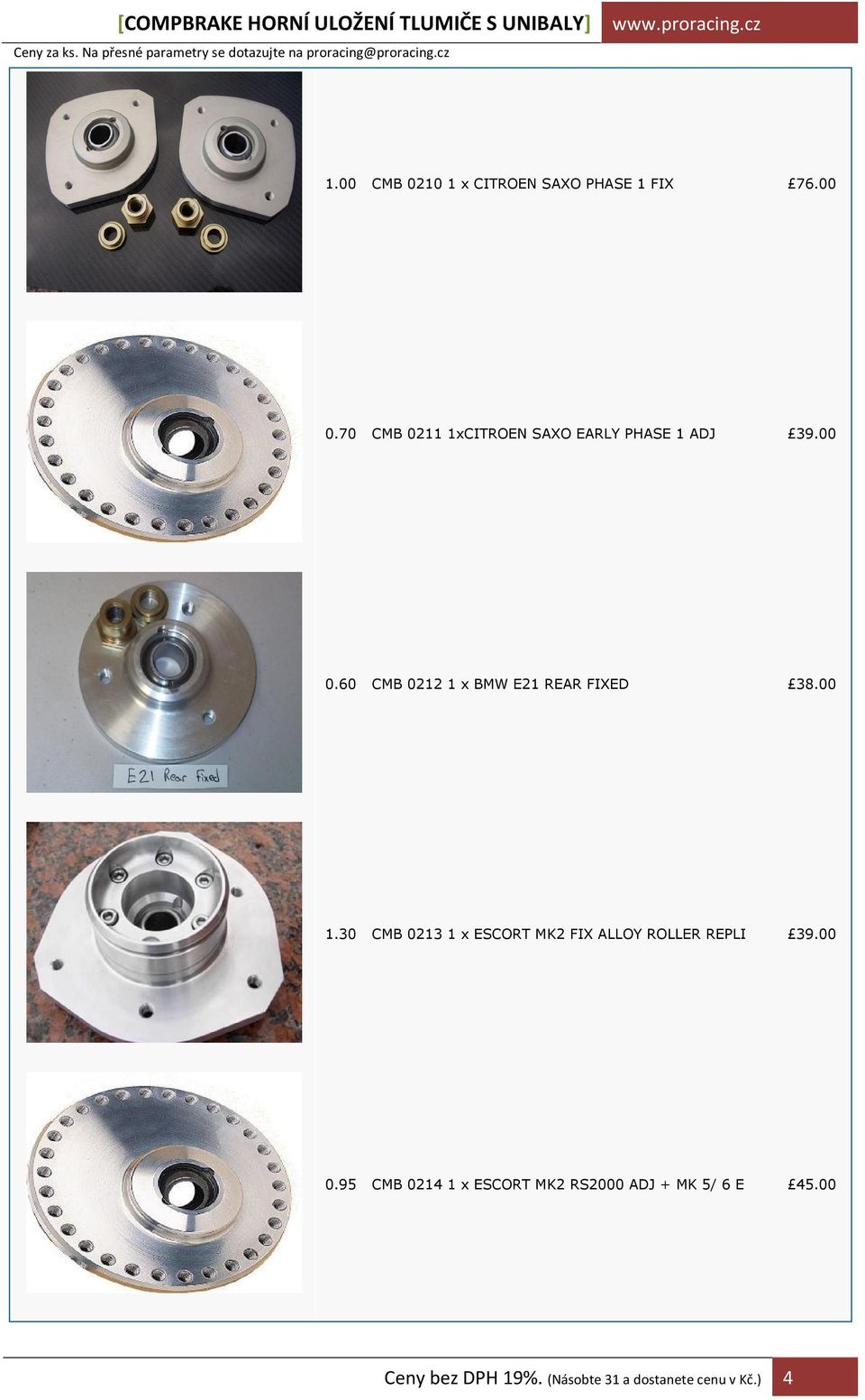 60 CMB 0212 1 x BMW E21 REAR FIXED 38.00 1.