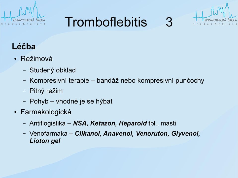 hýbat Farmakologická Antiflogistika NSA, Ketazon, Heparoid tbl.