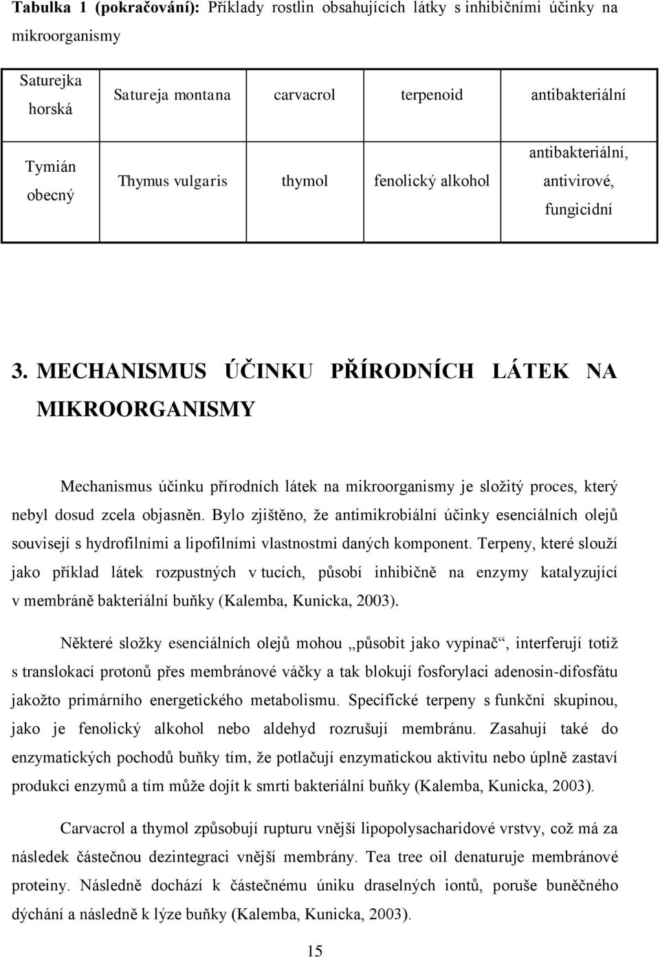 MECHANISMUS ÚČINKU PŘÍRODNÍCH LÁTEK NA MIKROORGANISMY Mechanismus úţinku přírodních látek na mikroorganismy je sloţitý proces, který nebyl dosud zcela objasněn.