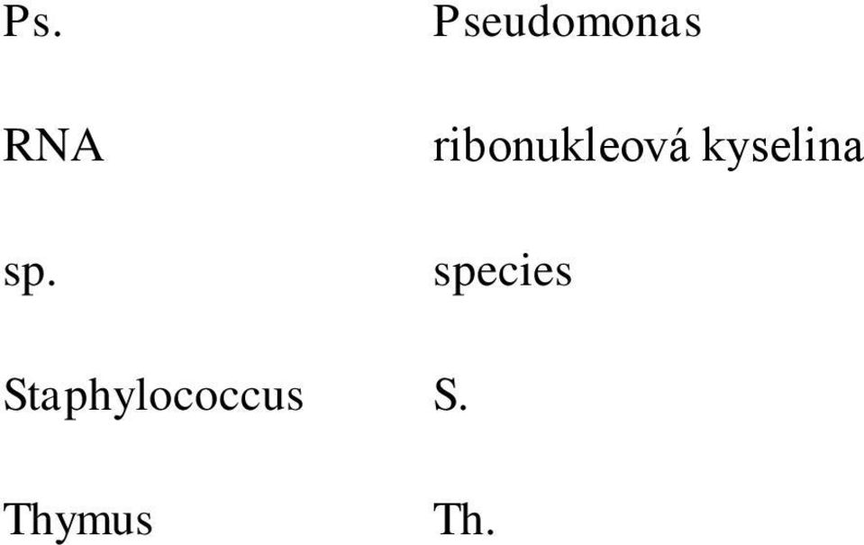 ribonukleová