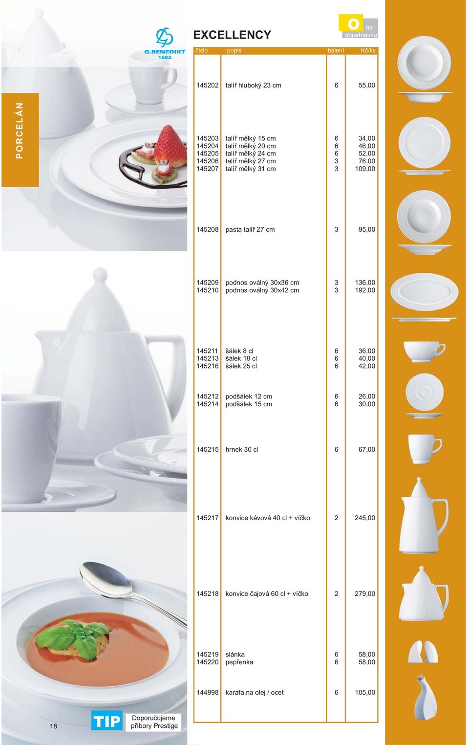 šálek 8 cl šálek 8 cl šálek 5 cl,00 40,00 4,00 45 454 podšálek cm podšálek 5 cm,00 0,00 455 hrnek 0 cl 7,00 457 konvice kávová 40 cl + víčko