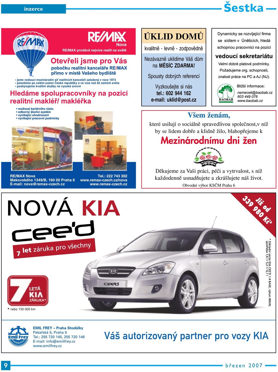 Spousty dobr ch referencí Vyzkou ejte si nás tel.: 602 944 162 e-mail: uklid@post.