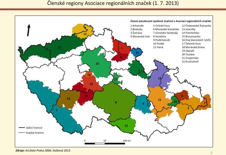 2013) Zdroje: ArcData