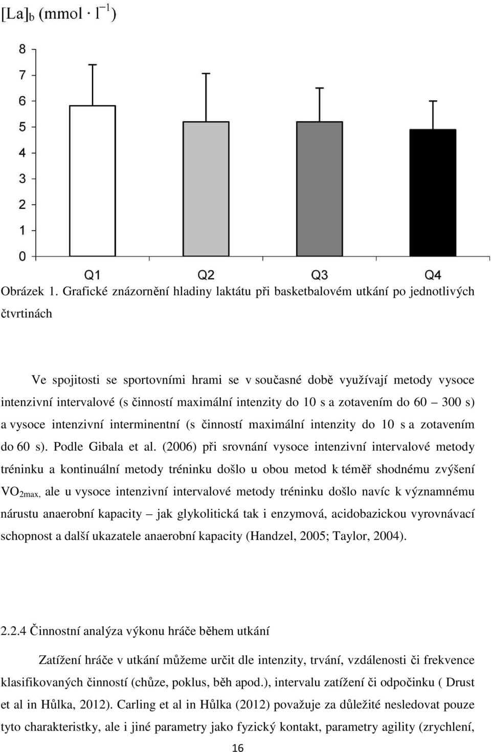 činností maximální intenzity do 10 s a zotavením do 60 300 s) a vysoce intenzivní interminentní (s činností maximální intenzity do 10 s a zotavením do 60 s). Podle Gibala et al.