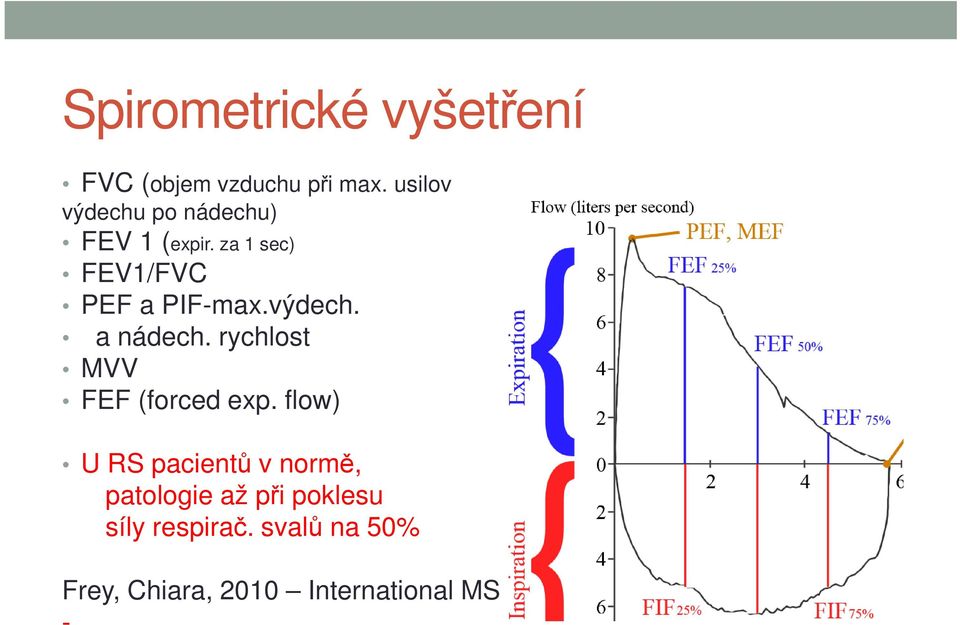 výdech. a nádech. rychlost MVV FEF (forced exp.