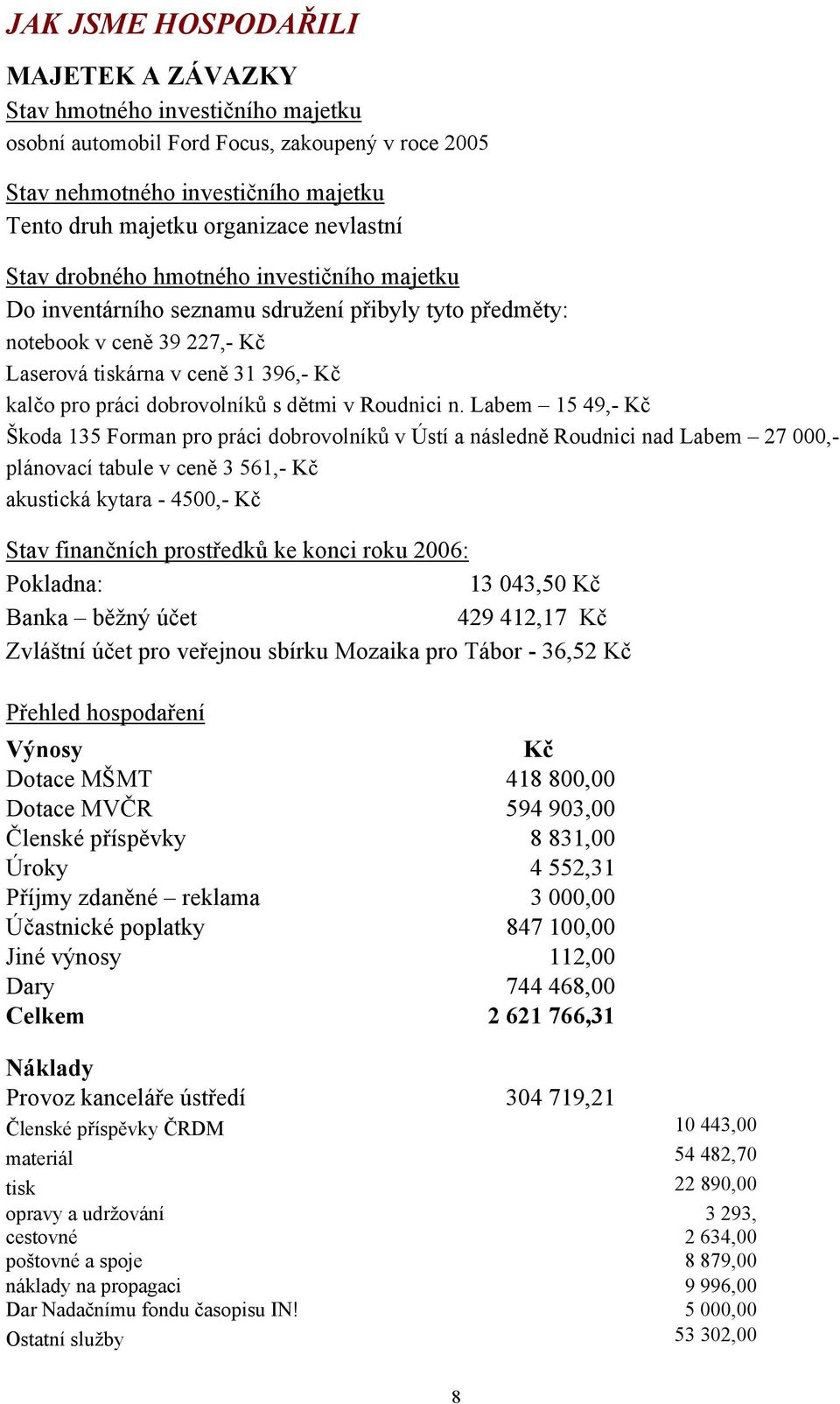 dobrovolníků s dětmi v Roudnici n.