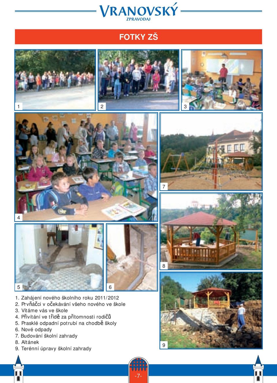Přivítání ve třídě za přítomnosti rodičů 5.