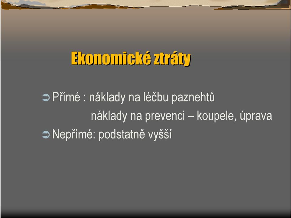 náklady na prevenci