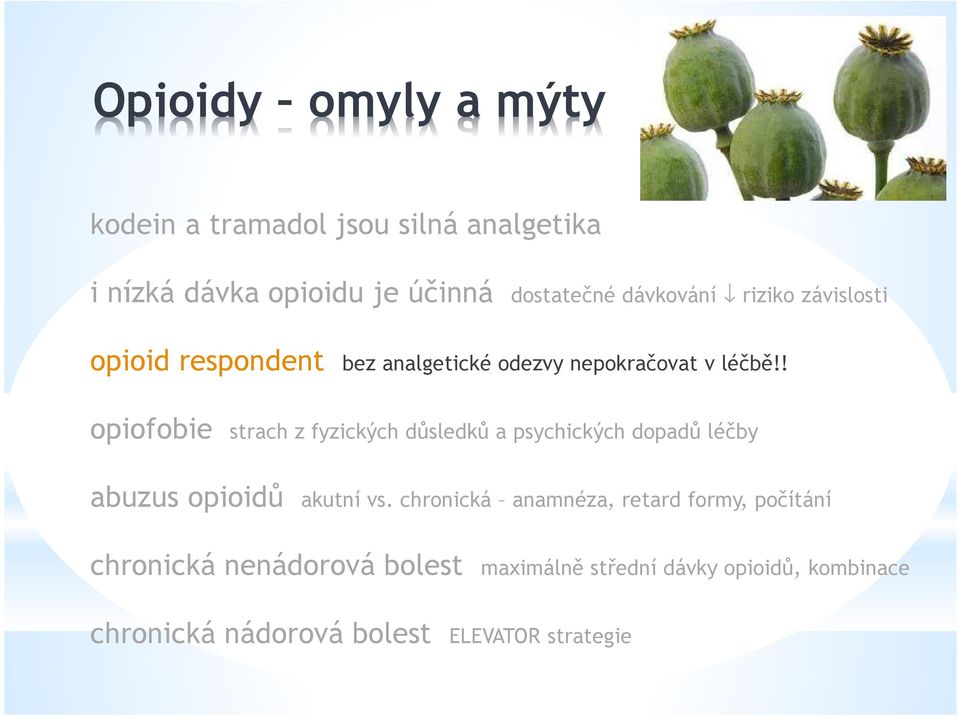 ! opiofobie strach z fyzických důsledků a psychických dopadů léčby abuzus opioidů akutní vs.