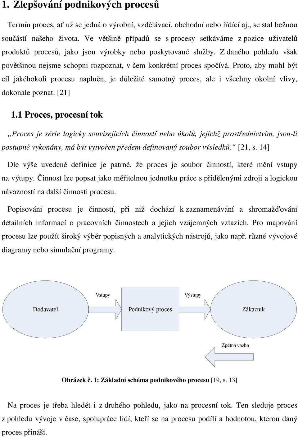 Z daného pohledu však povětšinou nejsme schopni rozpoznat, v čem konkrétní proces spočívá.
