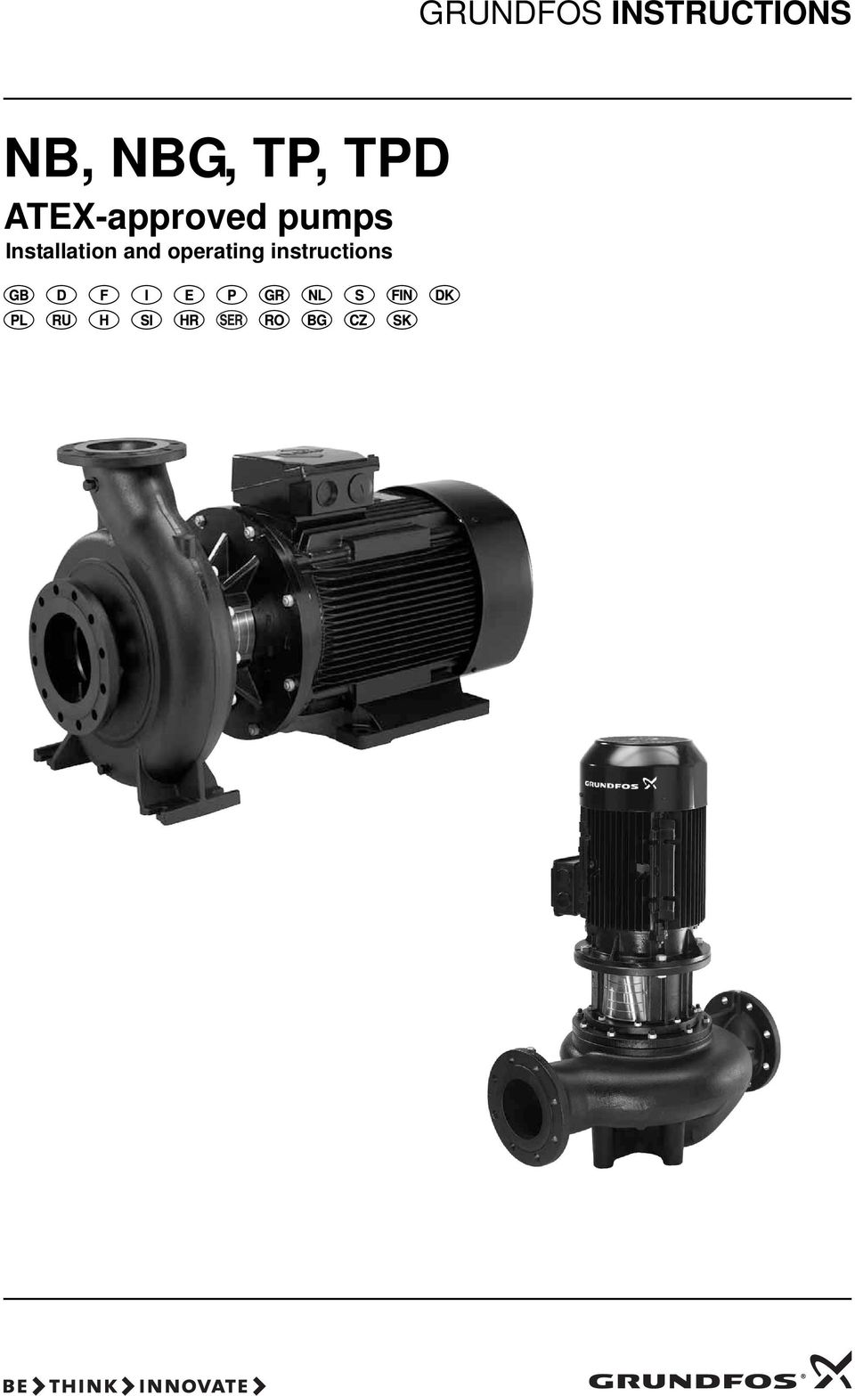 ATEX-approved pumps