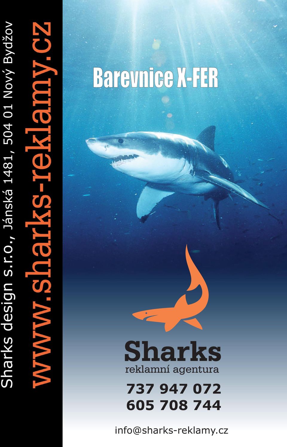 , Barevnice X-FER Sharks 737  947 072