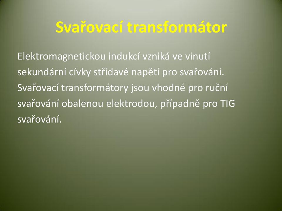 svařování.