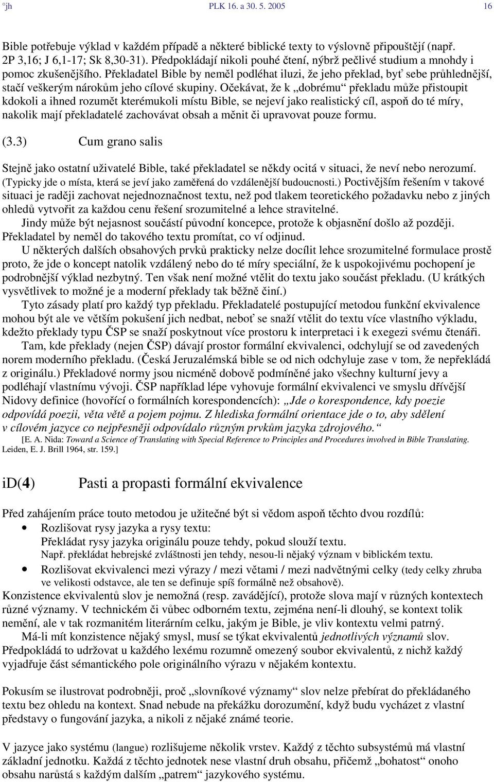Několik soudobých překladů Bible do češtiny - PDF Stažení zdarma
