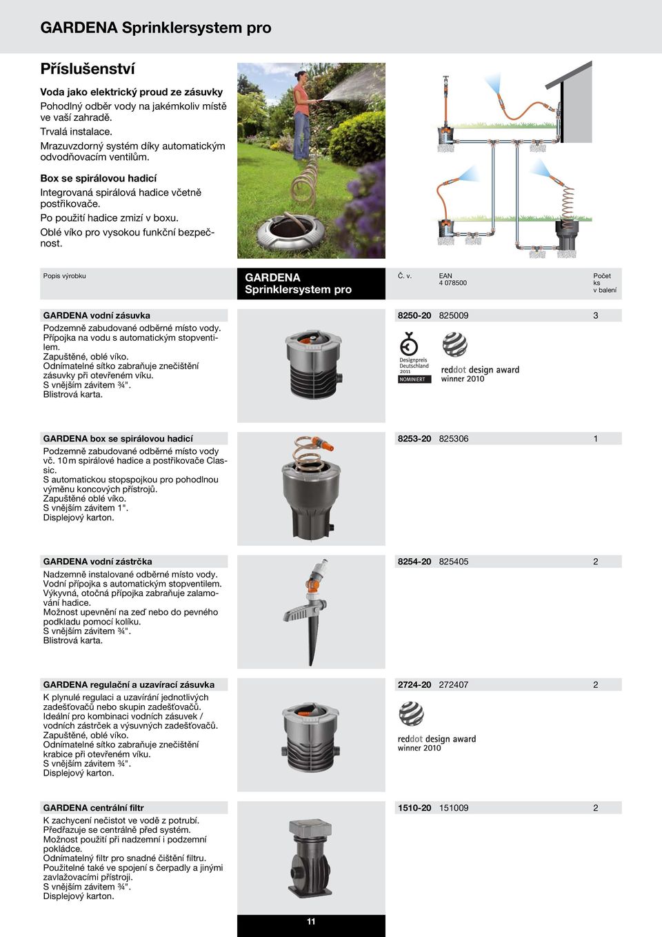 Oblé víko pro vysokou funkční bezpečnost. Popis výrobku Sprinklersystem pro vodní zásuvka Podzemně zabudované odběrné místo vody. Přípojka na vodu s automatickým stopventilem. Zapuštěné, oblé víko.